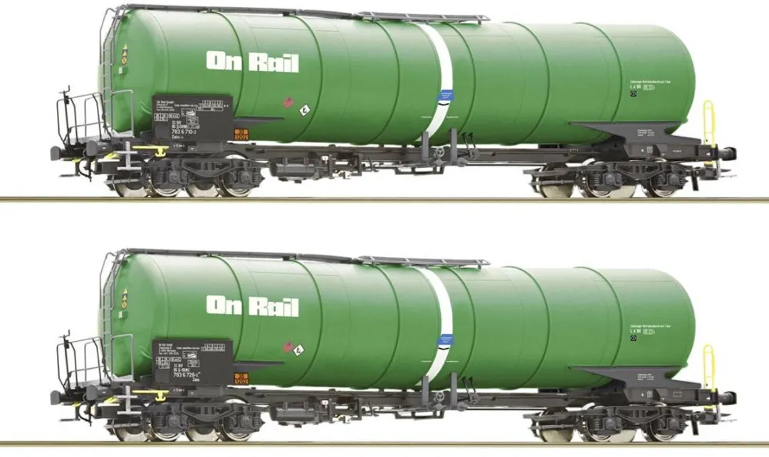 Roco H0 2-delige Ketelwagen Set OnRail