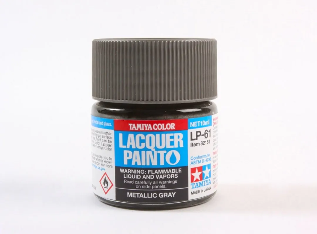 Tamiya Hobbyverf LP-61 Grey Metallic Olieverf 10ml