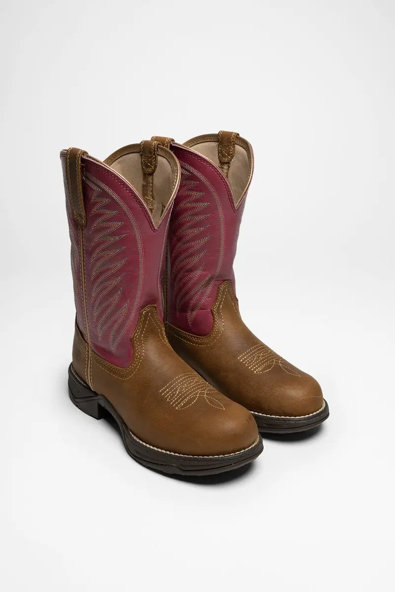 Ariat Anthem Round Toe Western Rijlaarzen - Bruin - afbeelding 4 van 6
