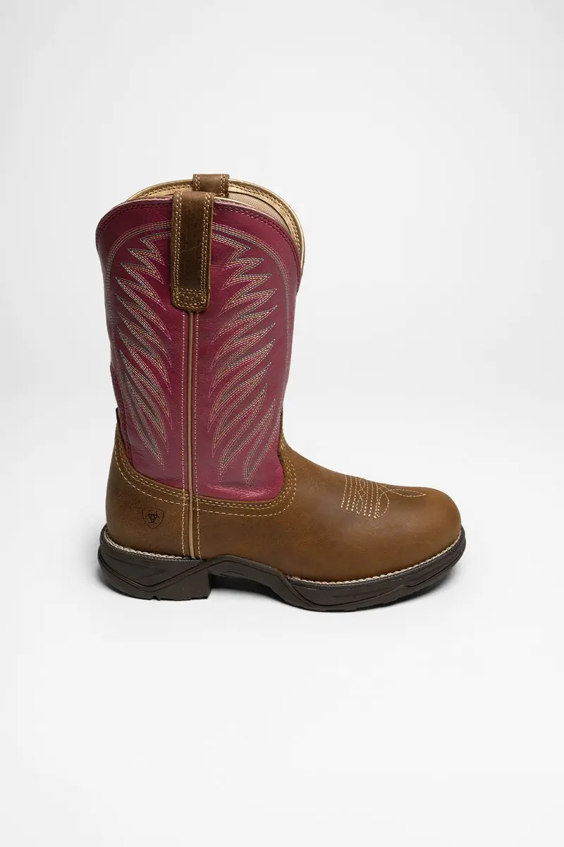 Ariat Anthem Round Toe Western Rijlaarzen - Bruin - afbeelding 6 van 6