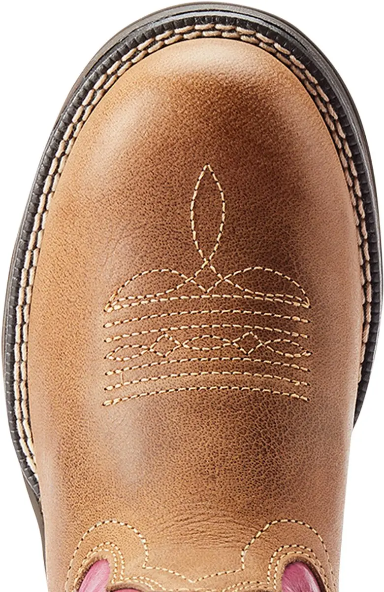 Ariat Anthem Round Toe Western Rijlaarzen - Bruin - afbeelding 2 van 6