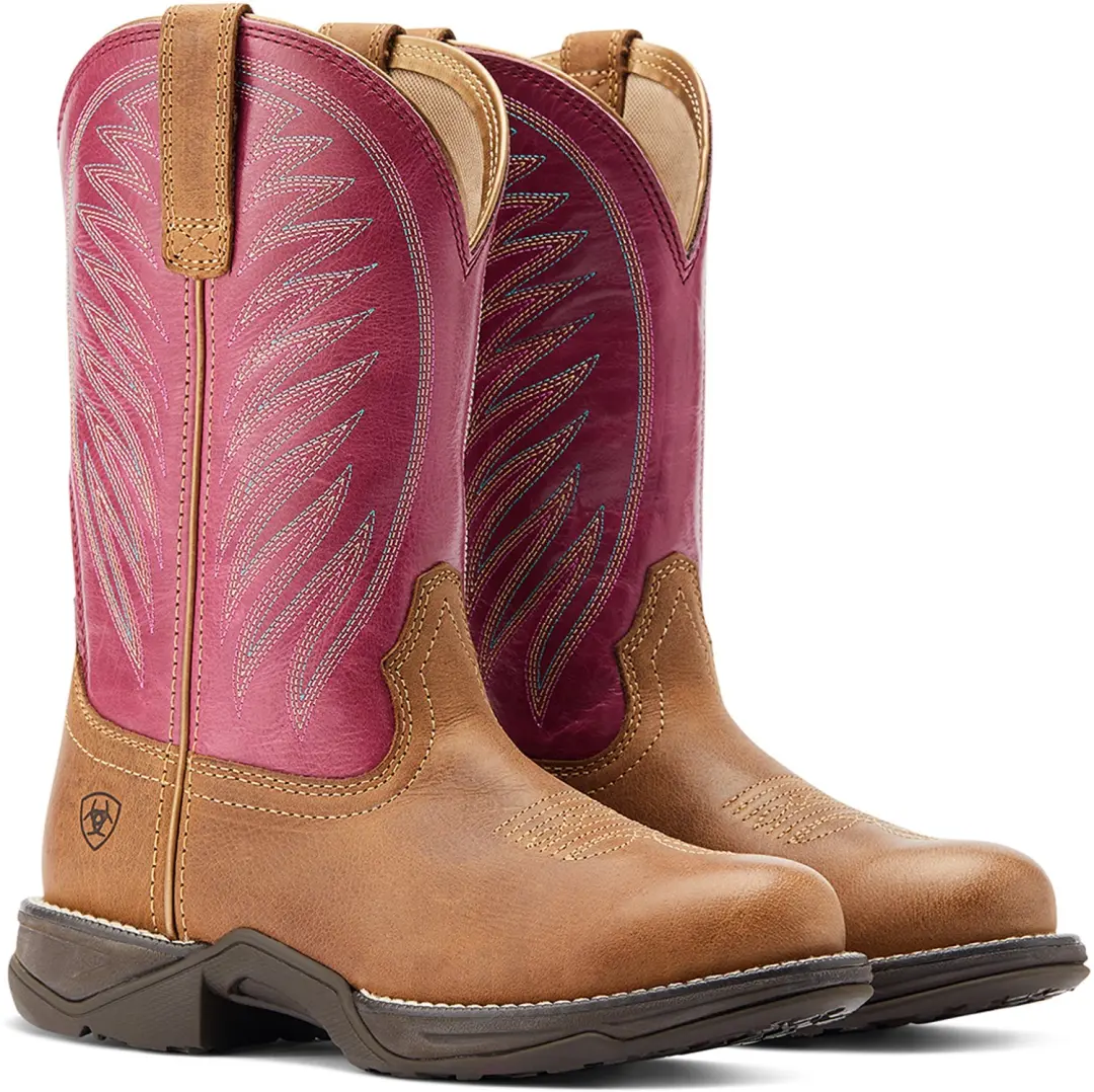 Ariat Anthem Round Toe Western Rijlaarzen - Bruin - afbeelding 5 van 6