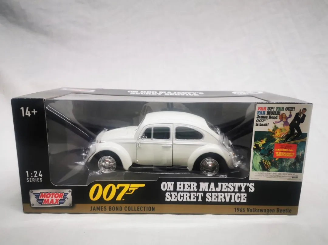 Volkswagen Kever 1966 James Bond 007 Wit - #79854
