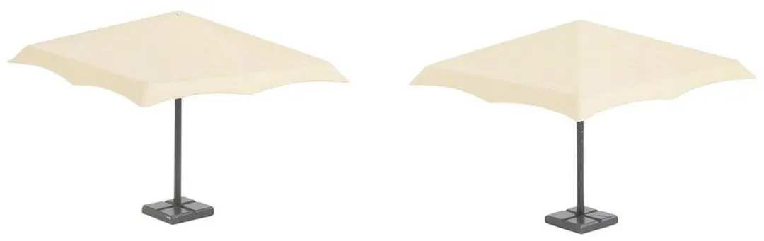 Faller H0 Rechthoekige Parasols 2 Stuks - Beige