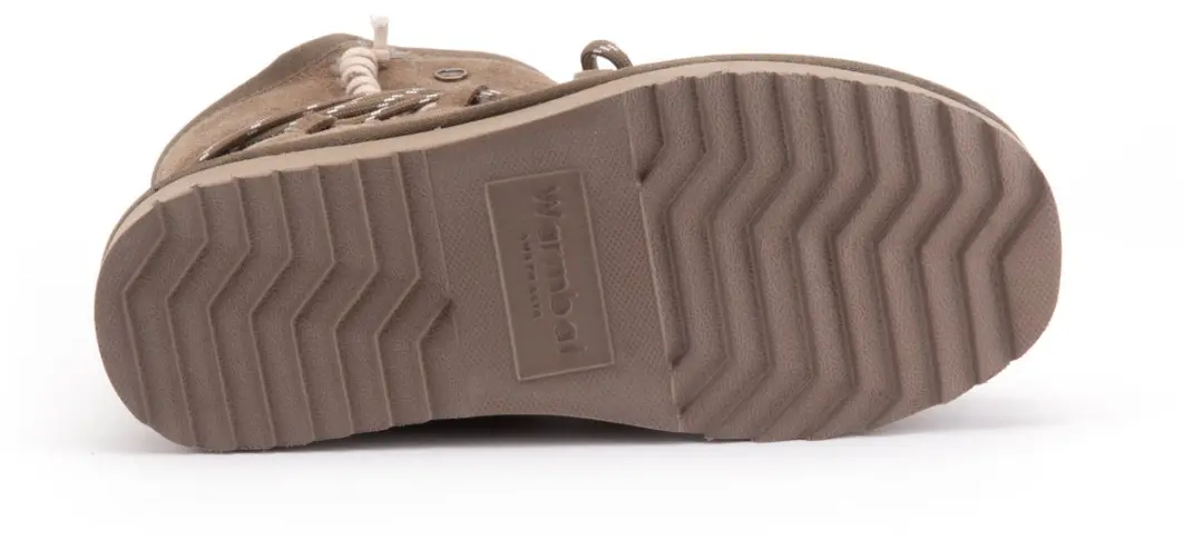 Warmbat Kalbarri Suede Veterlaars Dames - Grijsgroen - afbeelding 3 van 6