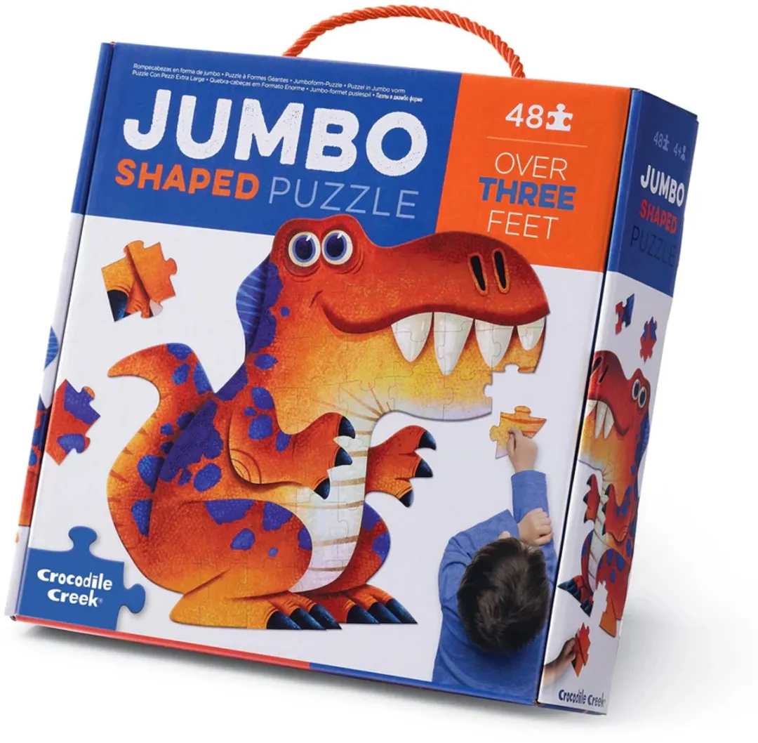Crocodile Creek Jumbo Dinosaurus Puzzel 48 Stuks
