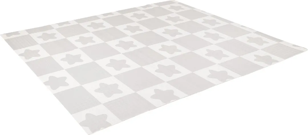 KiddyMoon Speelmat Witte Pinguïn 180x200cm - 1cm Schuim