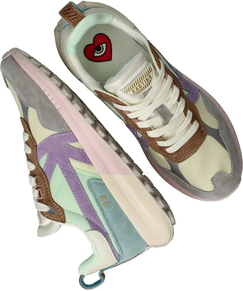 Kaotiko Detroit Dames Sneakers - Multi - afbeelding 6 van 6