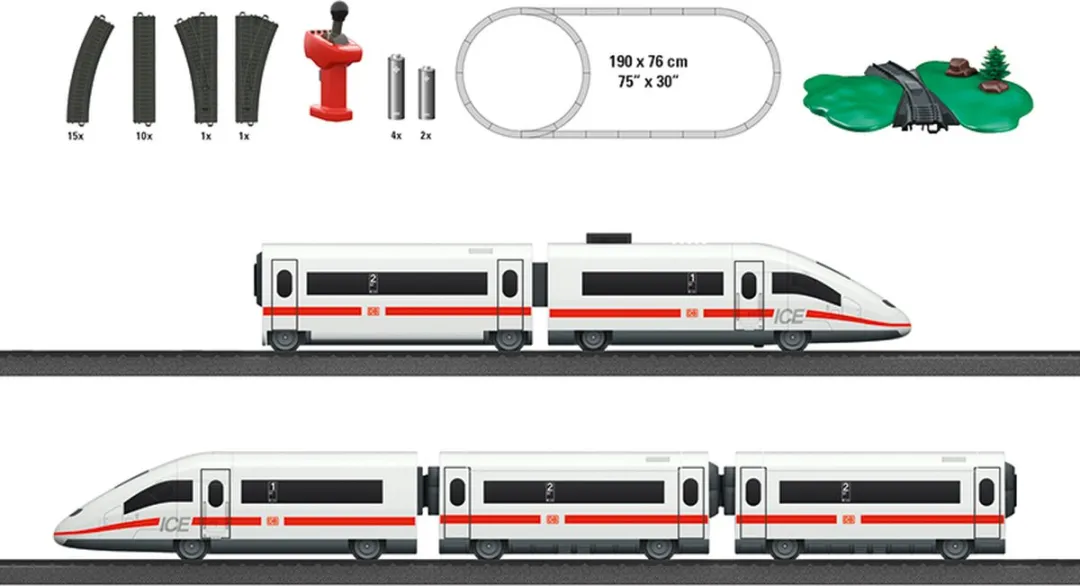 Märklin H0 my world Startpack ICE 3 29430 - Multicolor