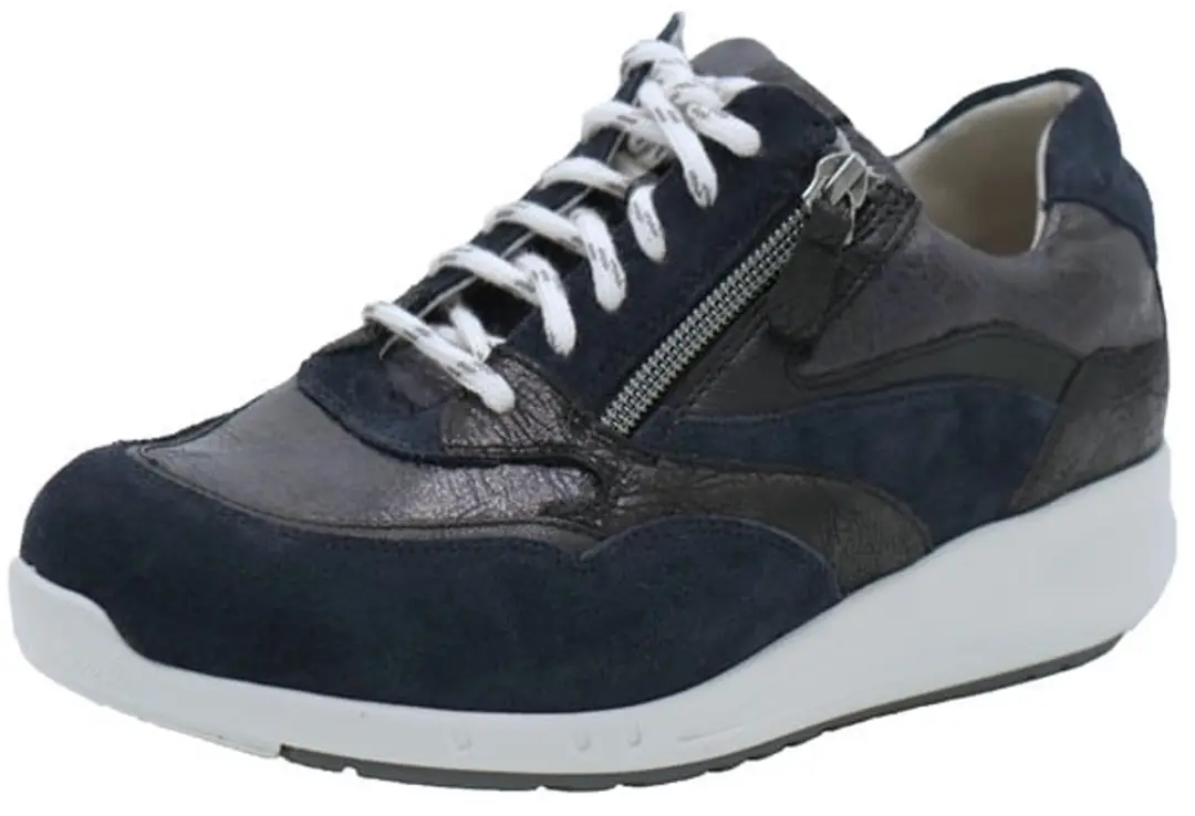 Durea 6306 K GO Lage Dames Sneakers - Blauw - 38 - afbeelding 5 van 5
