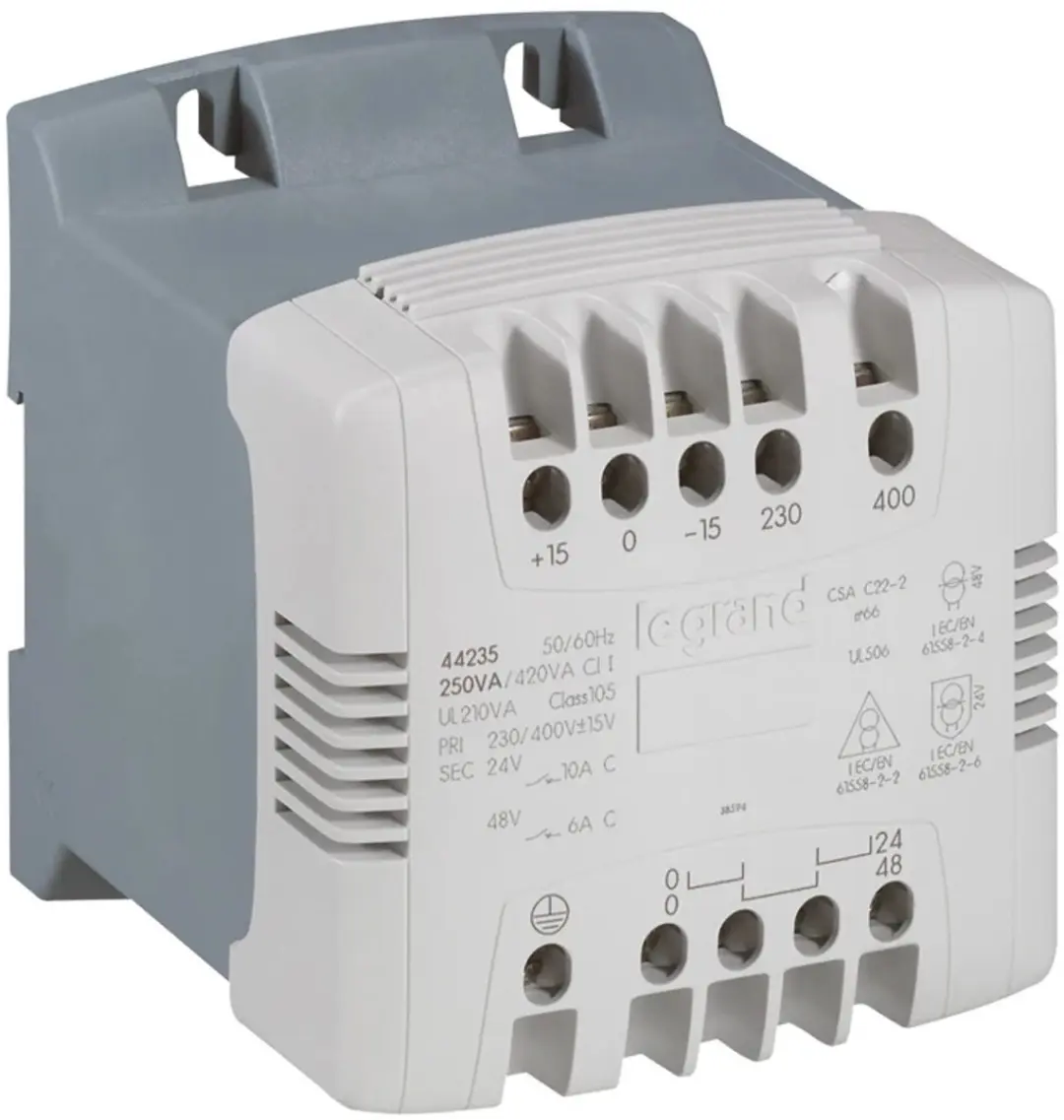 Legrand 44265 1-Fase Transformator 115V - afbeelding 2 van 2