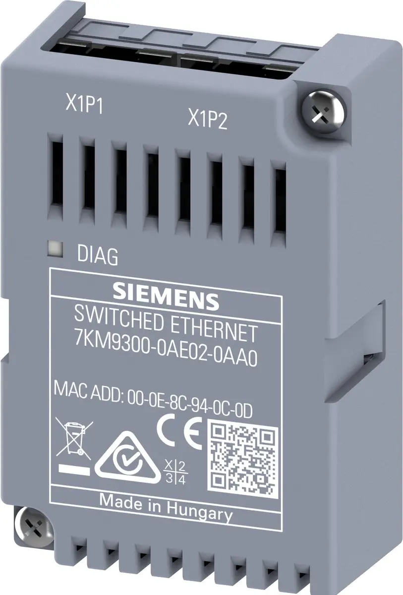 Siemens 7KM93000AE020AA0 7KM9300-0AE02-0AA0 Erweiterungsmodul, 90 mm, 59 g, 80 m