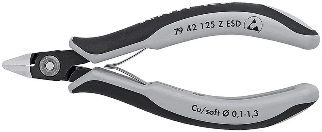 Knipex 79 42 125 Z ESD Zijkniptang
