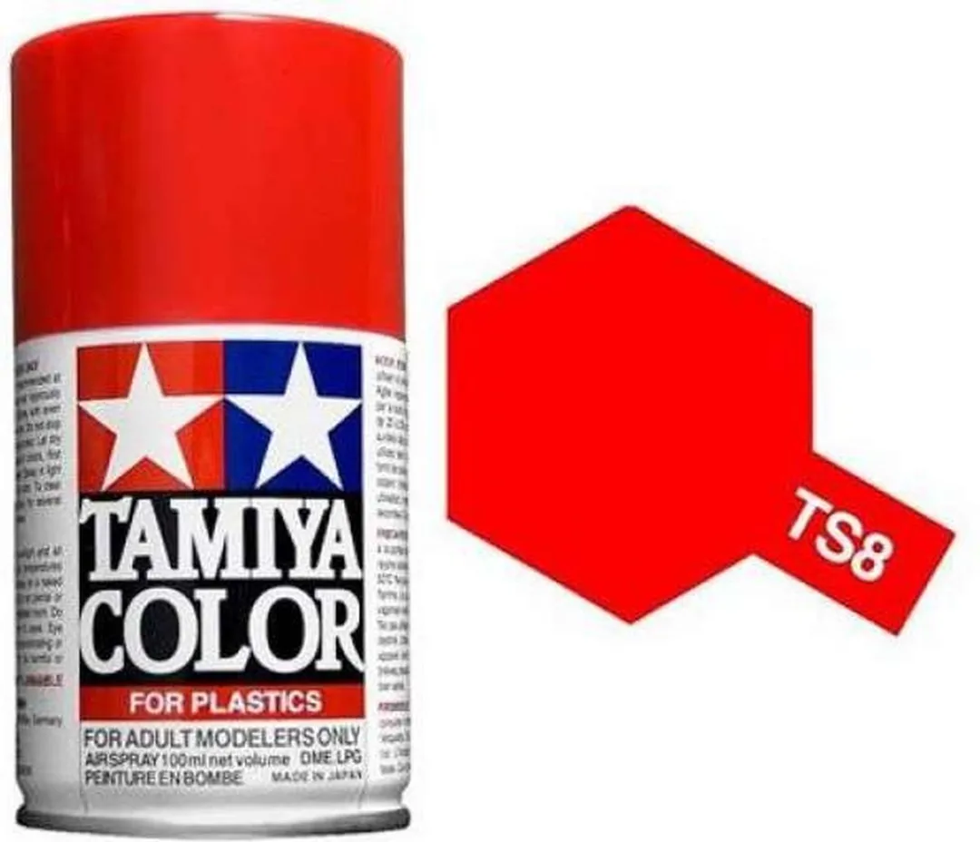 Tamiya TS-8 Italian Red Acryl Spray 100ml