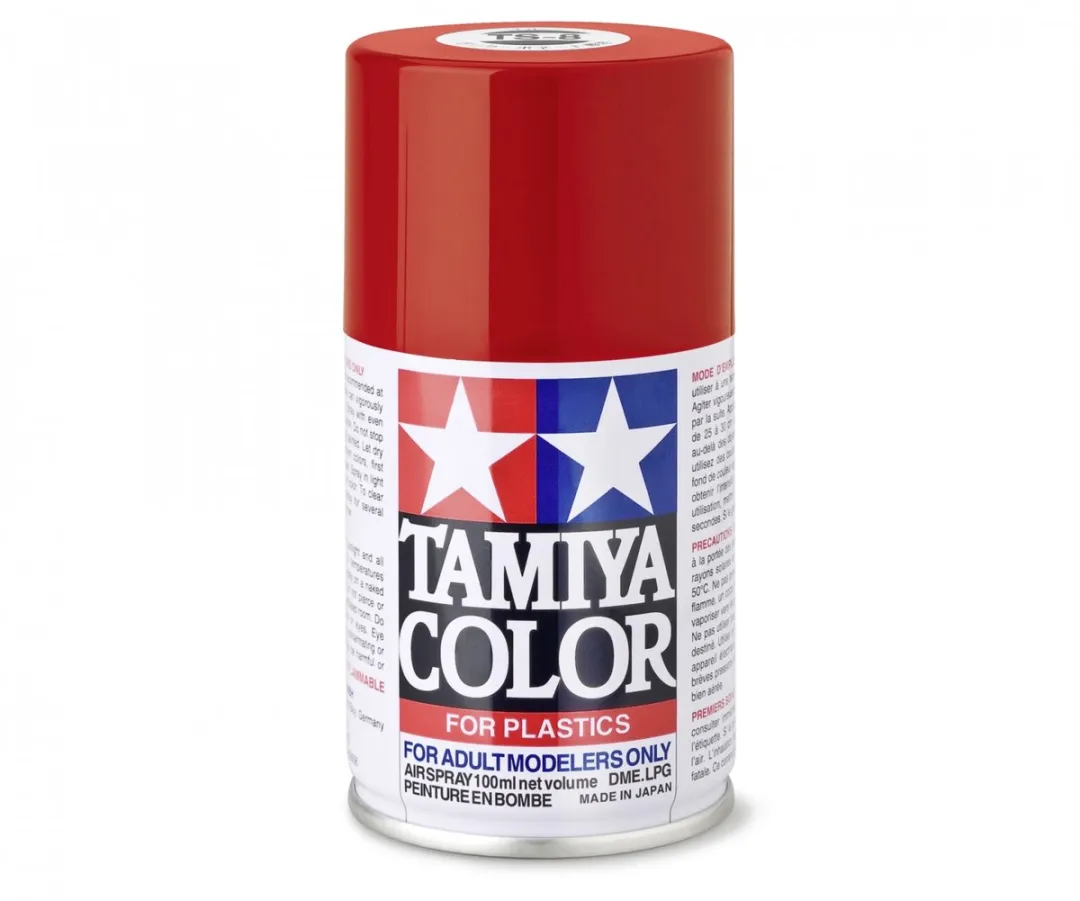 Tamiya TS-8 Italian Red Acryl Spray 100ml
