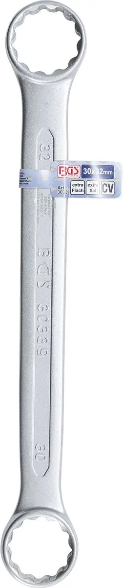 BGS technic Ringsleutel extra plat 30 x 32 mm