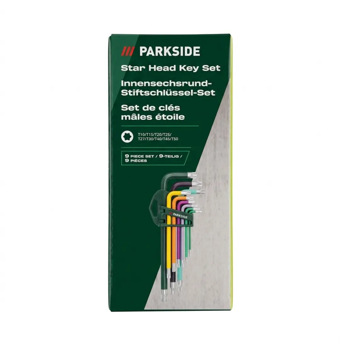Parkside Inbussleutel / Torx Sleutelset