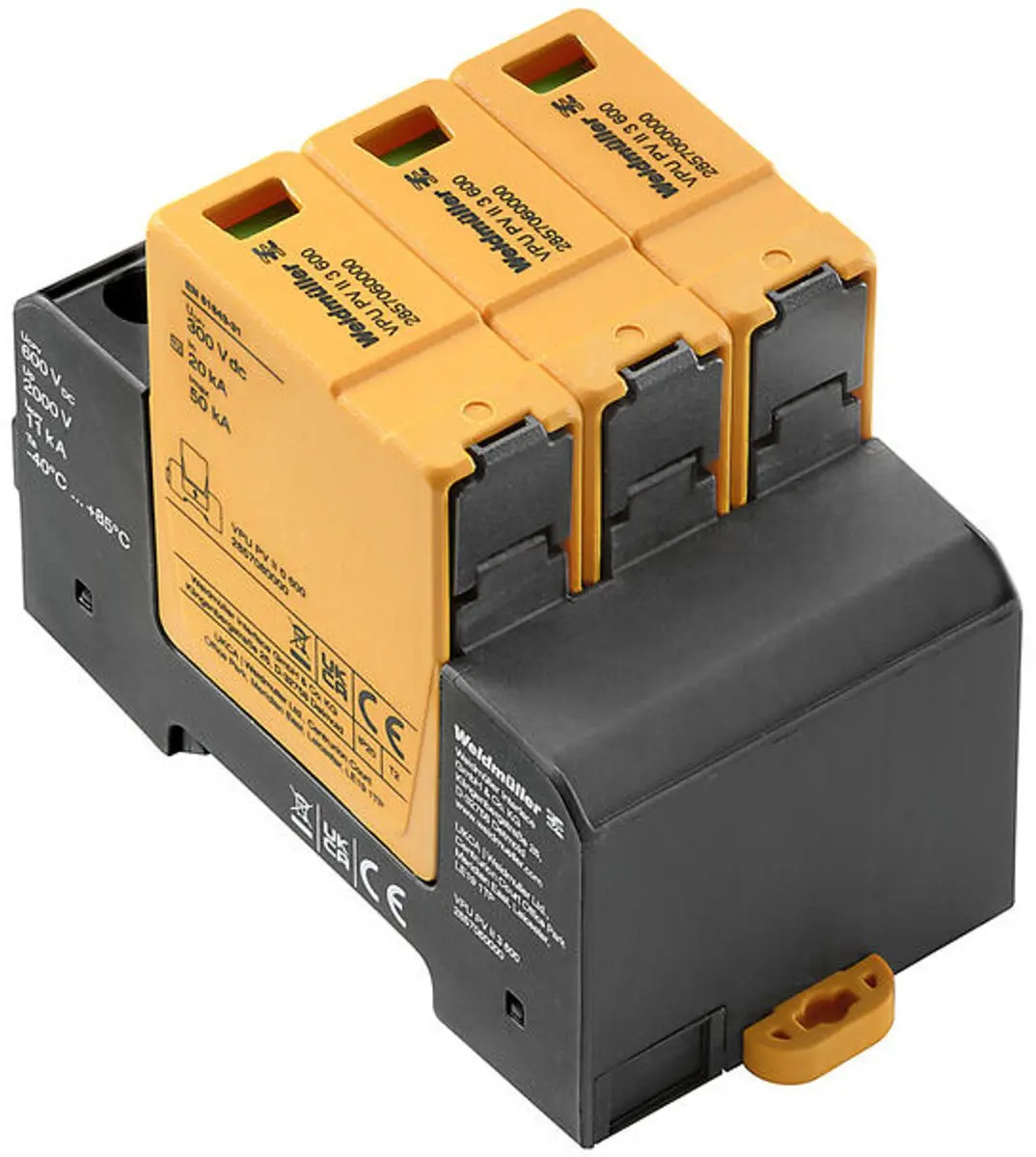 Weidmüller VPU PV II 3 600 2857060000 Overspanningsafleider