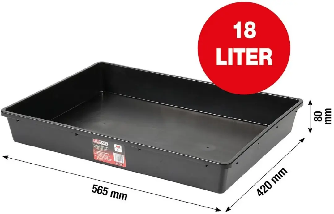 KS Tools 150.9594 Universele Opvangbak - 18 Liter - afbeelding 2 van 2