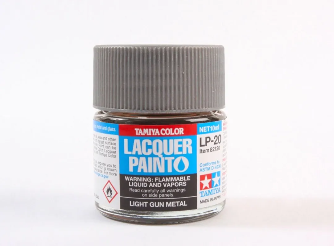 Tamiya LP-20 Hell Gun Metal Enamel Verf 10ml