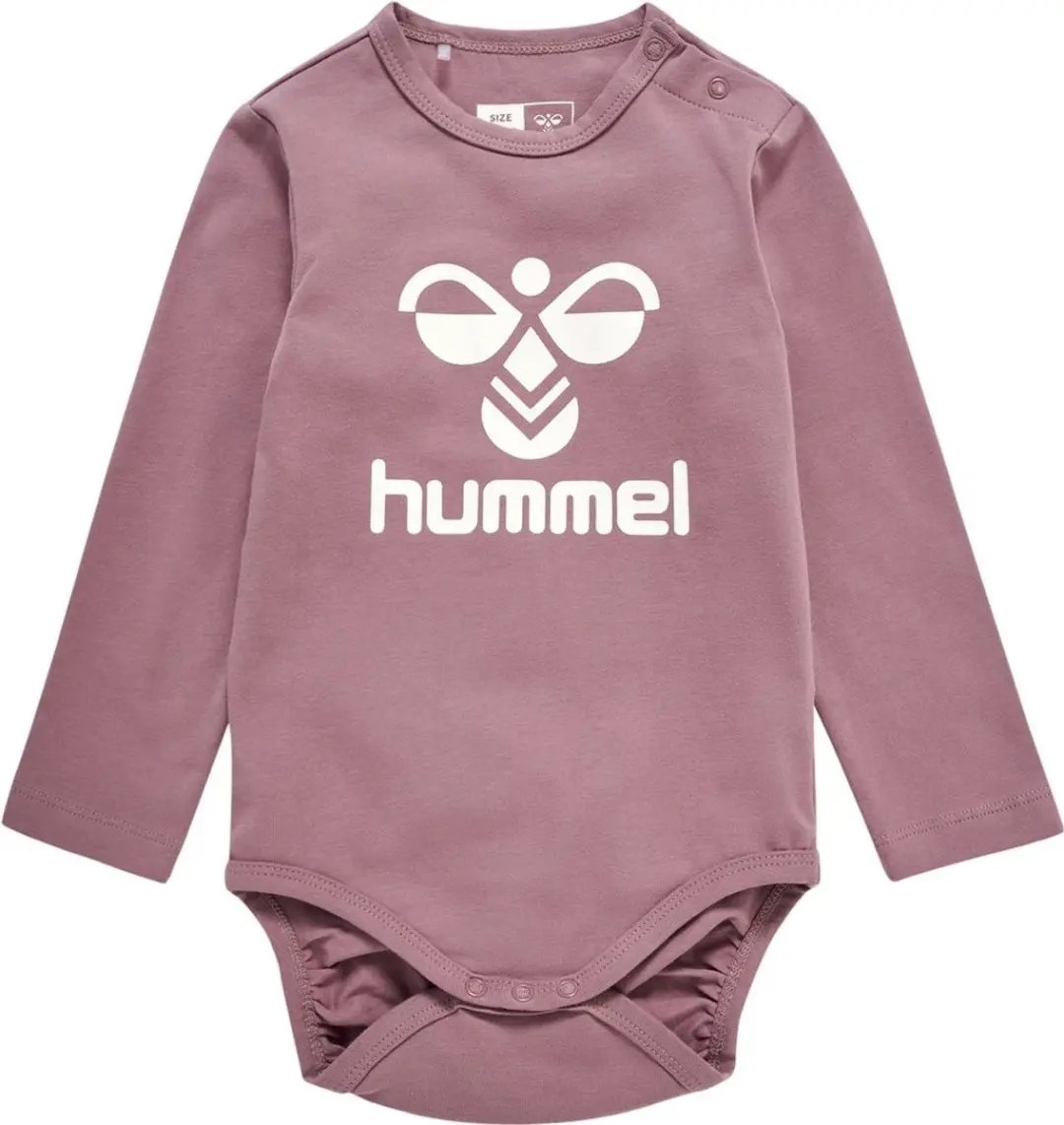 Hummel Kinder Bodys Hmlflips Body L/S Twilight Mauve-68