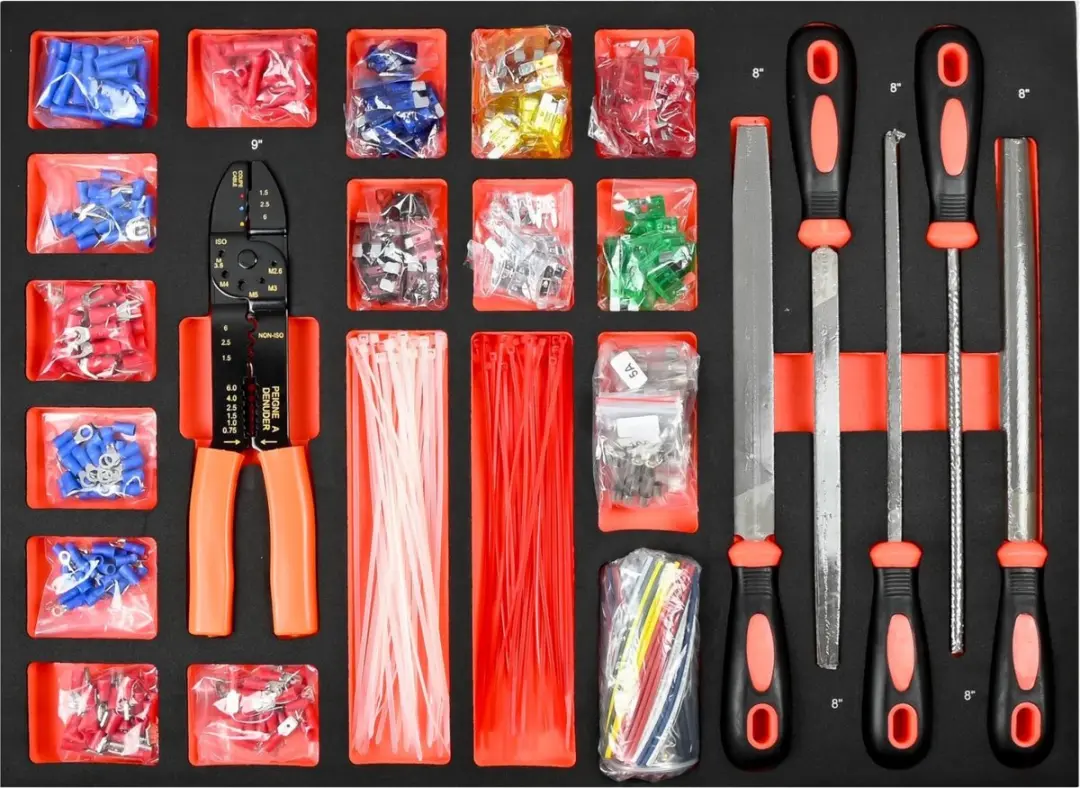 Benson Gereedschapswagen 1120-delig - 7 laden - afbeelding 3 van 6