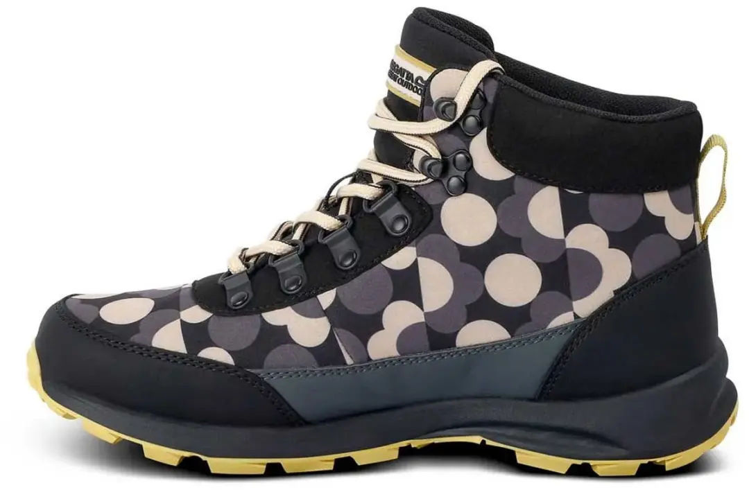 Regatta Orla Kiely Dames Wandelschoenen - Zwart - afbeelding 4 van 6