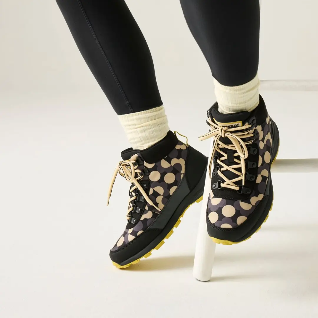 Regatta Orla Kiely Dames Wandelschoenen - Zwart - afbeelding 6 van 6