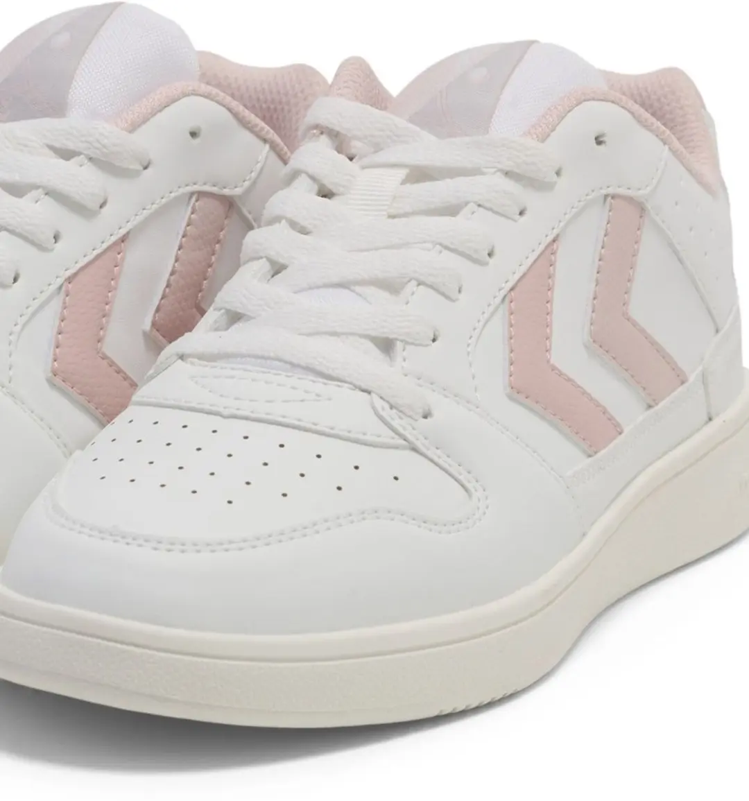 Hummel Damen Sneakers low St. Power Play Wmns Lzd 227961 Bright White/Chintz Ros
