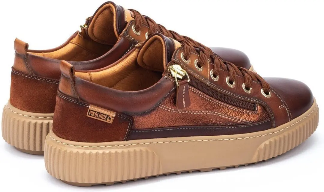 Pikolinos Riells Dames Sneakers - Bruin - afbeelding 4 van 5