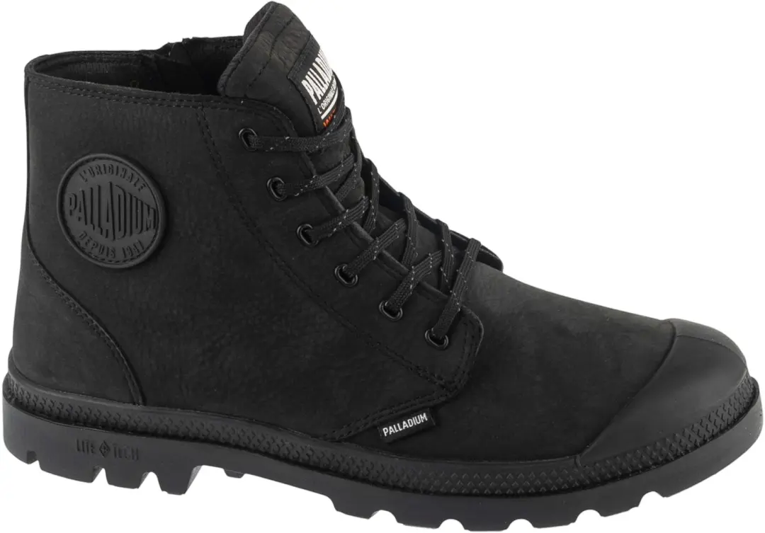 Palladium Pampa Lite Zip WP, Unisex, Zwart, Sneakers, maat: 43