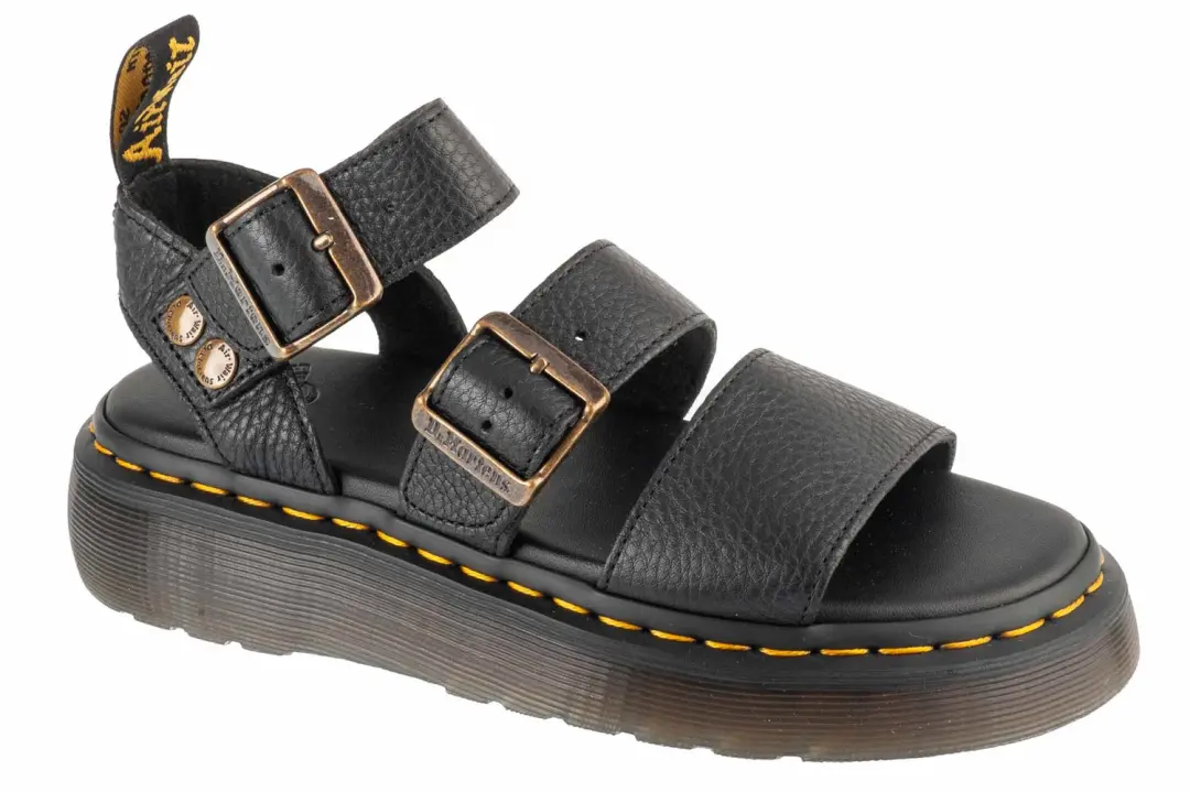 Dr. Martens Gryphon Quad Platform, Vrouwen, Zwart, Sandalen, maat: 41
