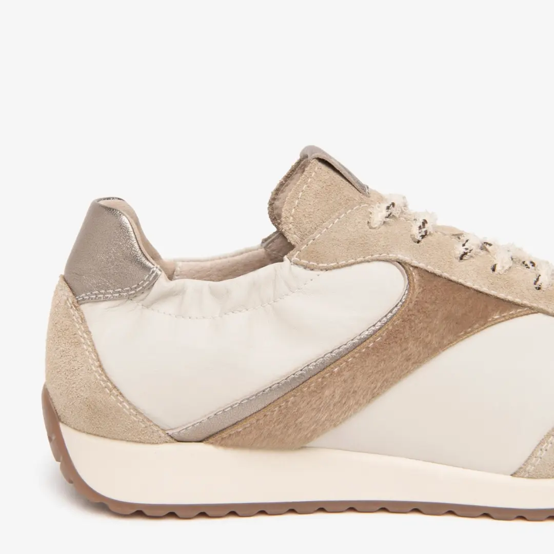 Sneaker Nerogiardini Velour Velvet Milk 1039 T.Patty Etoile Leo Tr Es