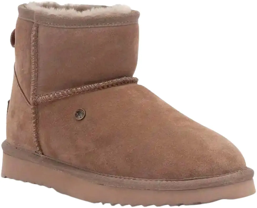 Warmbat Wallaby Suede Boot Dames Enkellaarzen - Bruin - afbeelding 6 van 6