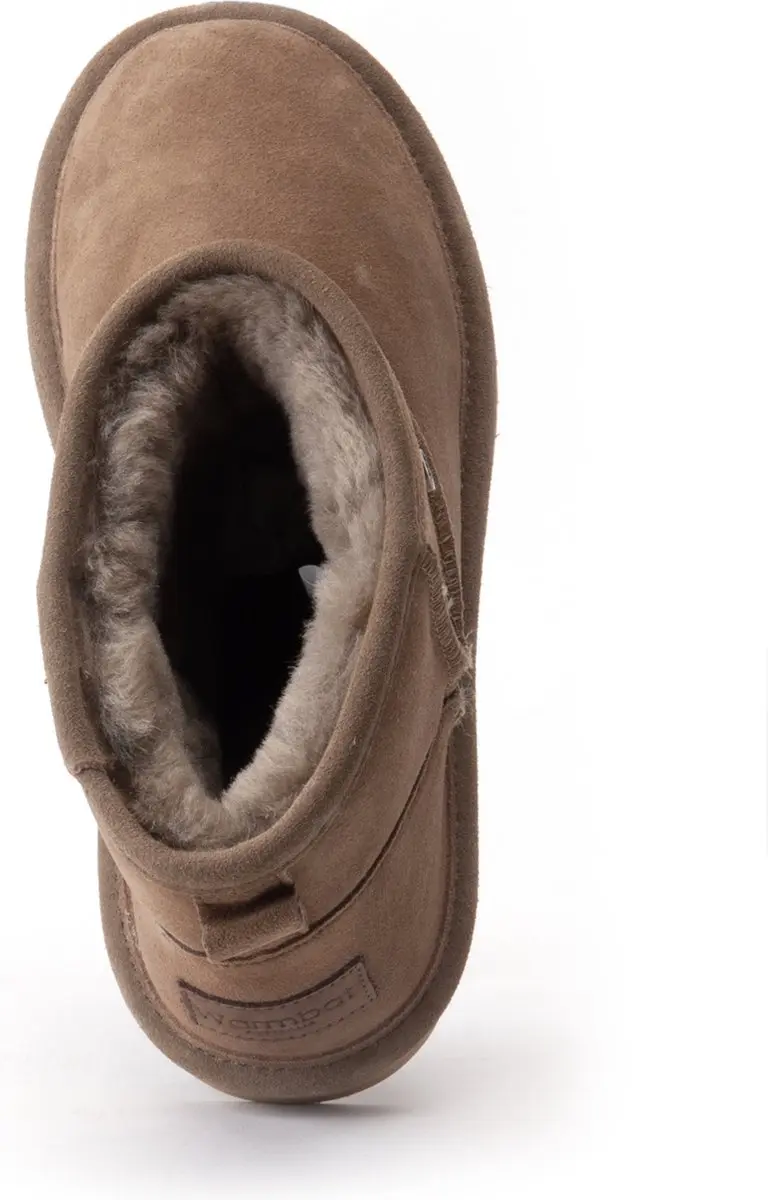 Warmbat Wallaby Suede Boot Dames Enkellaarzen - Bruin - afbeelding 2 van 6