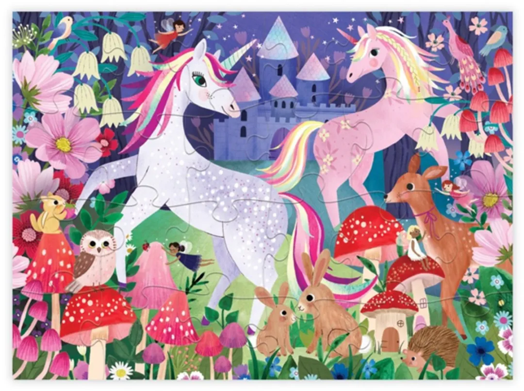 Crocodile Creek Unicorn Castle Puzzel - 24 Stukjes - Multicolor