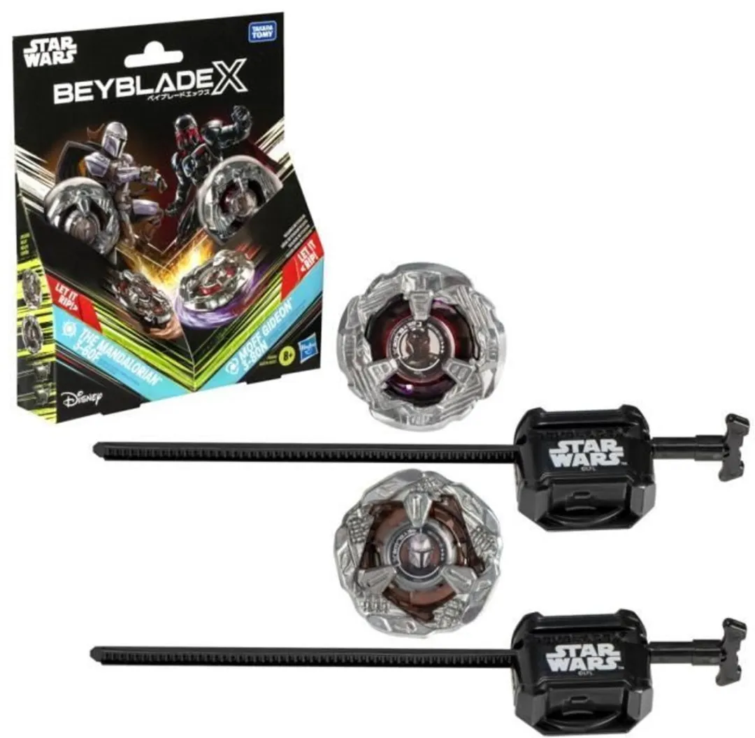 Hasbro Beyblade X Star Wars The Mandalorian 3-60F vs. 3-80N - Multipackset - afbeelding 6 van 6