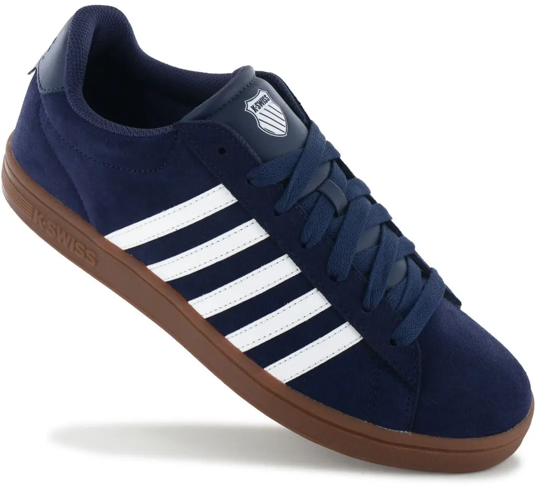 K-Swiss Court Tiebreak II SDE Heren Sneakers - Blauw - afbeelding 6 van 6