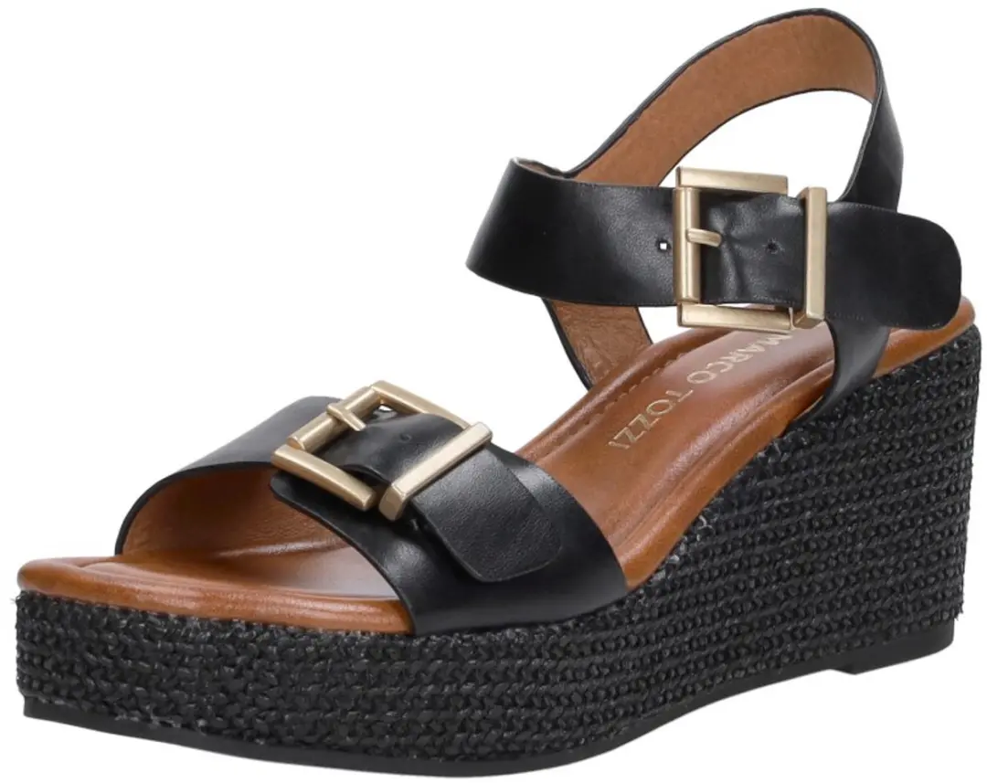 Marco Tozzi Sandalen Hak Sandalen Hak - Zwart - Maat 40 - afbeelding 3 van 6