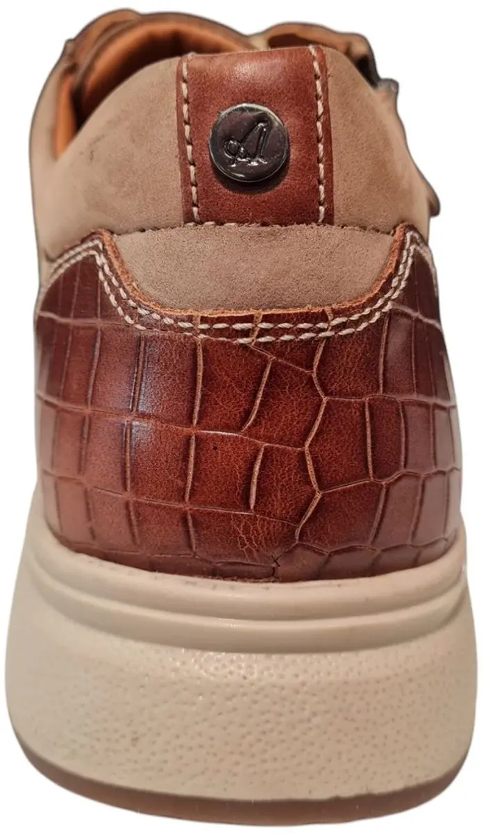 Australian Hurricane Nubuck Heren Sneakers - Beige - afbeelding 2 van 6