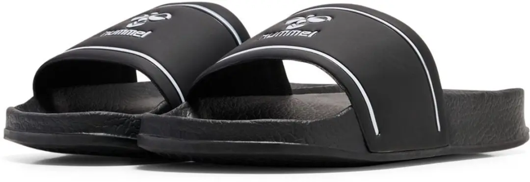 Hummel Kinder Badeschuhe Pool Slide Jr 204050 Black/White-25