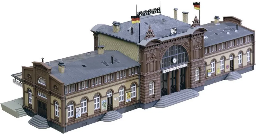 Faller Station Mittelstadt H0 Straatdecoratie - Neutral