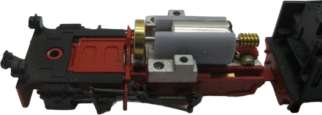Roco HSR003C Micromotor Ombouwset H0e - Zwart