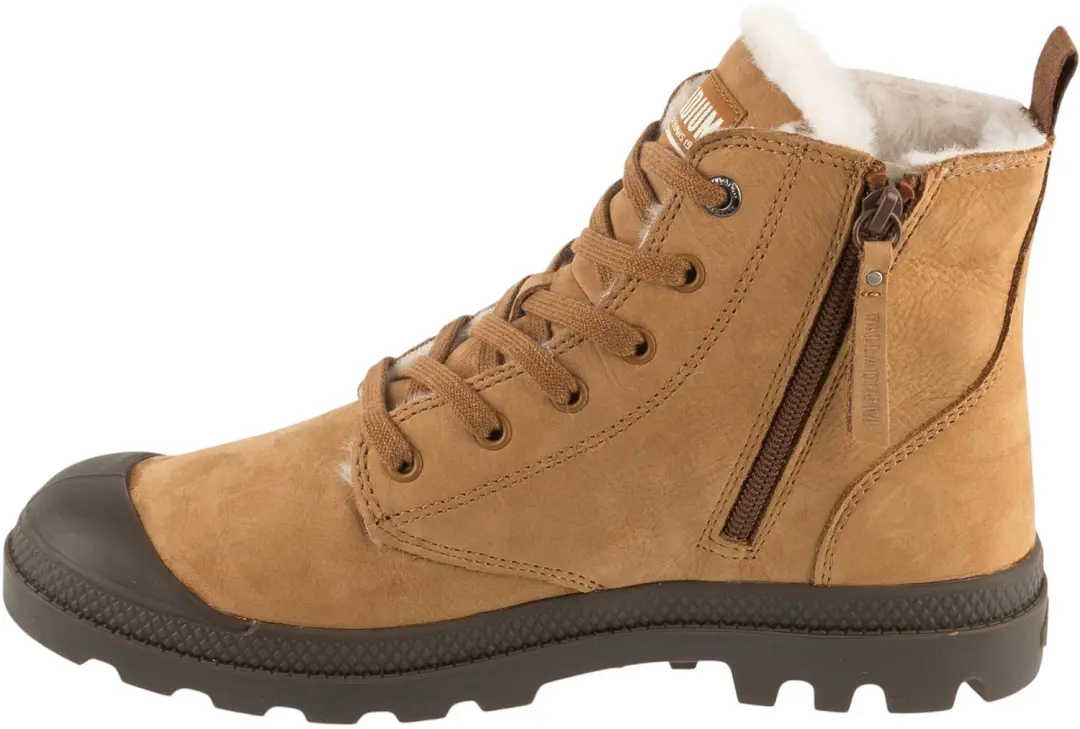 Palladium Pampa Hi Zip WL Heren Laarzen - Bruin - 41.5 - afbeelding 2 van 5