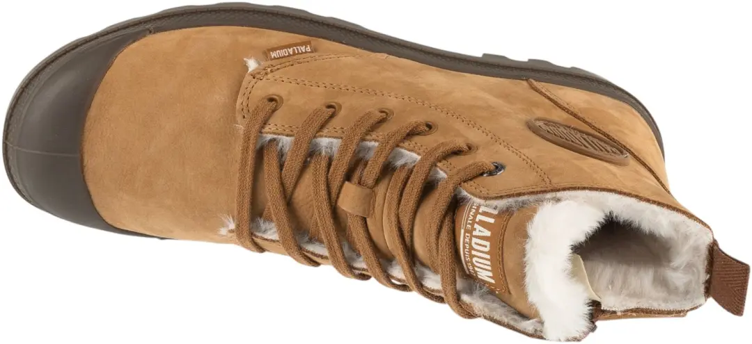 Palladium Pampa Hi Zip WL Heren Laarzen - Bruin - 41.5 - afbeelding 3 van 5