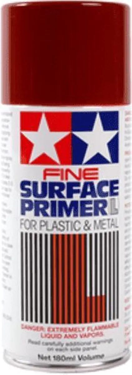 Tamiya Fine Surf Primer Oxide Red Acryl Spray 180ml