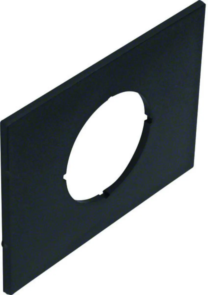 Hager GBZWN9005 Afdekplaat