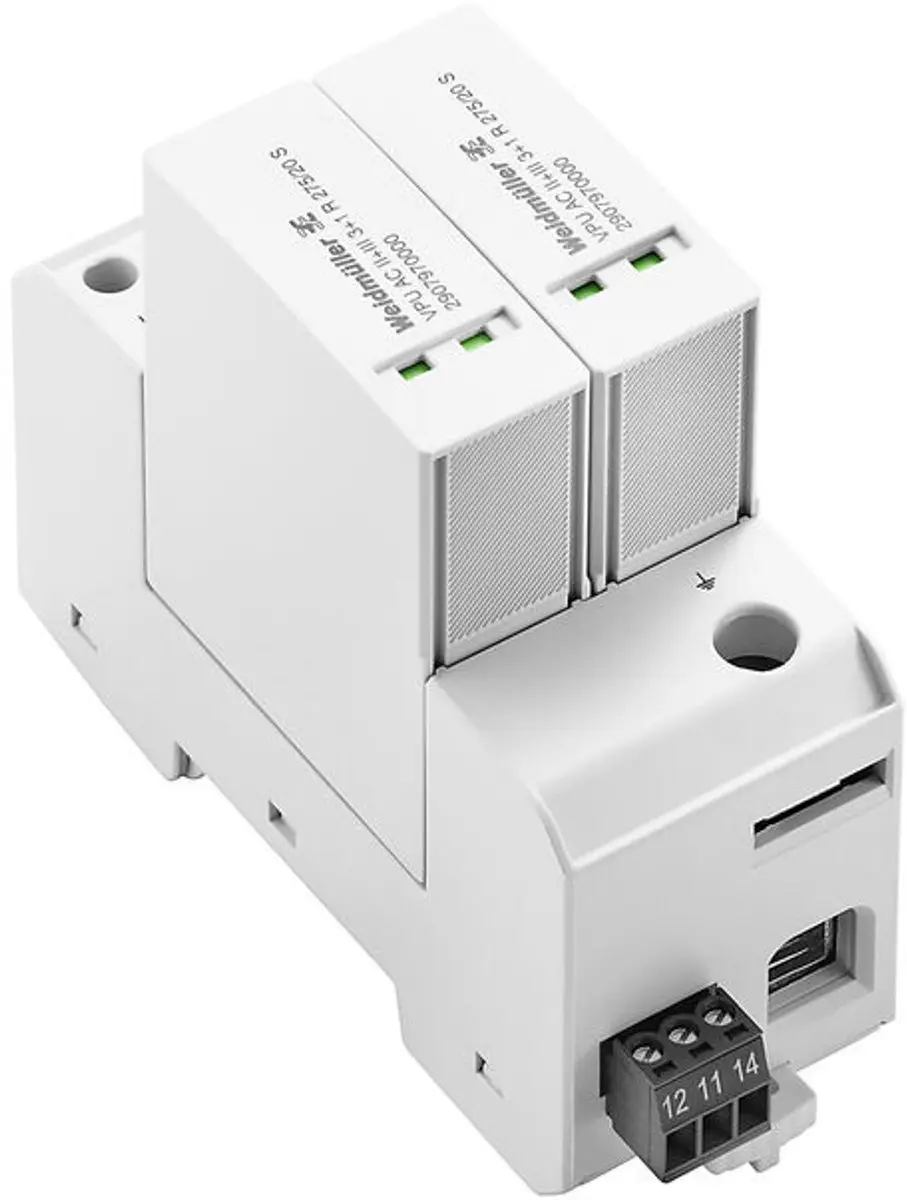 Weidmüller VPU AC II+III 2907970000 Overspanningsafleider
