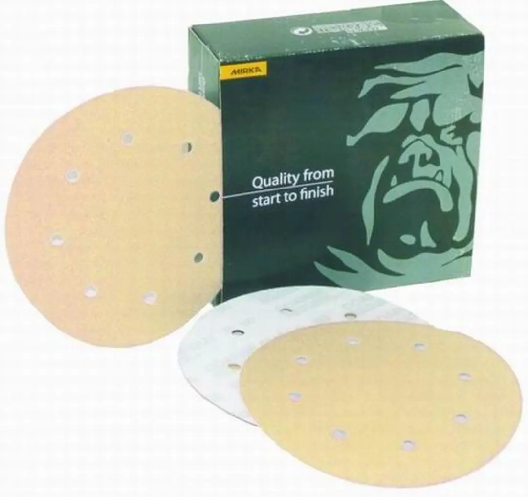 MIRKA Gold Schuurschijven 200mm met 9 gaten