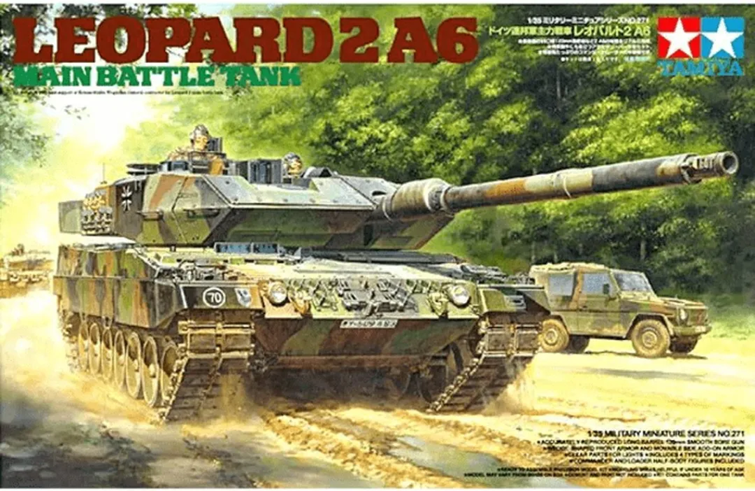 Tamiya 35271 Bundeswehr Leopard 2A6 Modelbouwpakket